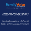 ‘Freedom Conversations’ – On Parental Rights – with Prof Augusto Zimmermann.